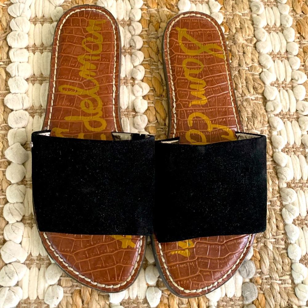 Sam Edelman Size 8 Black Velvet